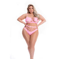 Underwear Set Pink Lipstick Pink (XL)