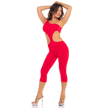 Woman's jumpsuit Pink Lipstick (S/M)