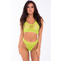 Underwear Set Pink Lipstick Green (S/M)