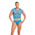 Underwear Set Rainbow Party Blue S/M