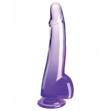 Realistic Dildo Pipedream - King Cock Purple