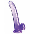 Realistic Dildo Pipedream - King Cock Purple