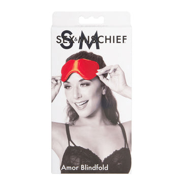 Blindfold Sportsheets Sex & Mischief Red