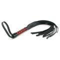 Flogger Whip Sportsheets Black/Red