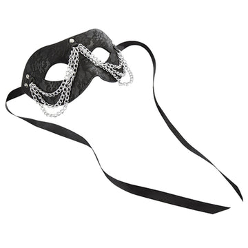 Blindfold Sportsheets Black/Silver