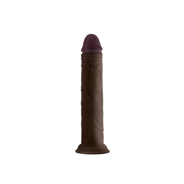 Realistic Dildo Shaft MAHOGANY Silicone