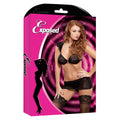 Underwear Set Exposed Black (S/M)