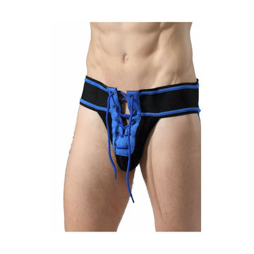 Thong Mob Eroticwear Blue L