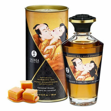 Erotic Massage Oil Shunga Caramel Kisses Caramel (100 ml)