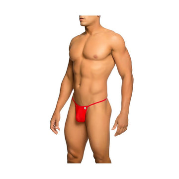 Thong Mob Eroticwear Red S/M