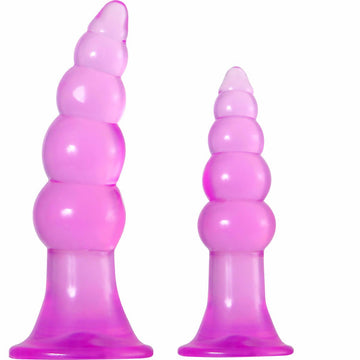 Anal plug Adam & Eve Jelly Butt Pink 2 Pieces