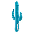 Double Penetration Stroker Adam & Eve Rabbit Blue