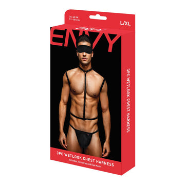 New Comers Strap Envy Black M/L Chest