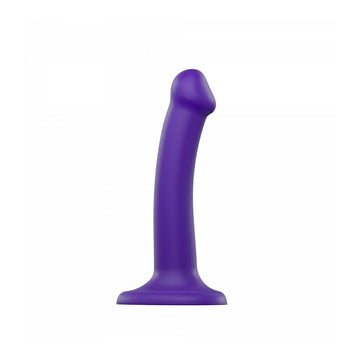 Masturbator Strap-on-me  Semi-Realistic Dual Density Silicone Purple S