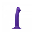 Masturbator Strap-on-me  Semi-Realistic Dual Density Silicone Purple