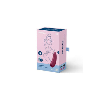 Clitoris Suction Stimulator Satisfyer Curvy 1 + Red