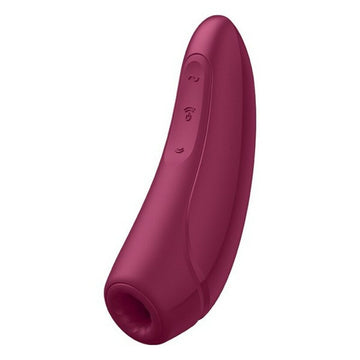 Clitoris Suction Stimulator Satisfyer Curvy 1+ Burgundy