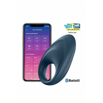 Vibrating Ring Satisfyer 142495 Blue