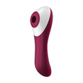 Clitoris Suction Stimulator Satisfyer Dual Crush Red