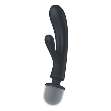 Dual Stimulation Vibe Satisfyer Triple Lover Grey