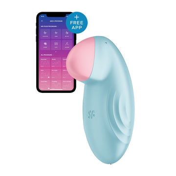 G-Spot Vibrator Satisfyer Tropical Tip Light Blue