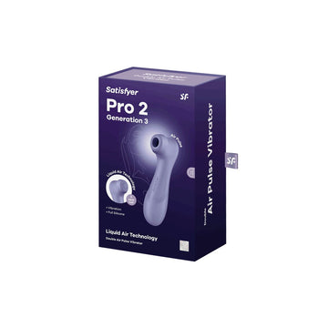 Clitoris Suction Stimulator Satisfyer Pro 2 Generation 3 Purple