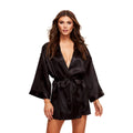 Robe Baci Lingerie All Satin Black