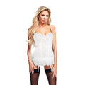 Corset Baci Lingerie White (XL)