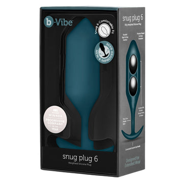 Anal plug B-Vibe 6 Azul Océano