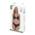 Underwear Set Baci Lingerie Bra & Panty Black (S/M)