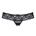 Thong Obsessive 837-THC-1 Black S/M