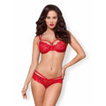 Underwear Set Obsessive 860 Red S/M