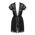 Robe Obsessive PEIGNOIR Black S/M