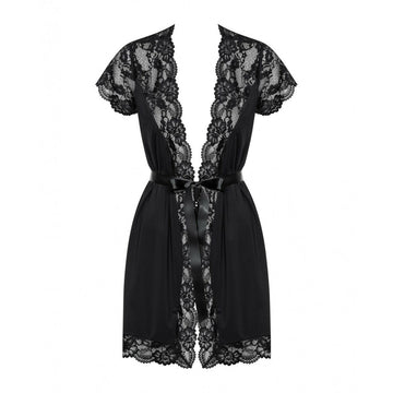 Robe Obsessive PEIGNOIR Black L/XL