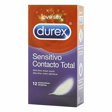 Condoms Durex Sensitivo Contacto Total 12 Units