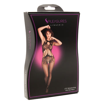 Leotard S Pleasures Black One size