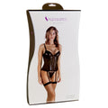 Corset S Pleasures Black (One size)