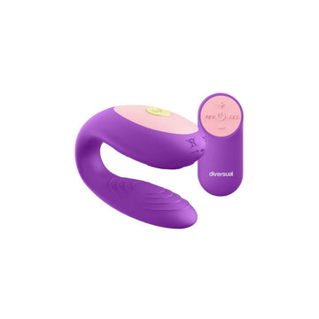 Couples Massager Diversual Purple