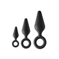 Anal plug Dream Toys Fantasstic Black 3 Pieces