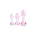 Anal plug Dream Toys Glaze Pink 3 Pieces